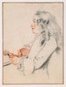 Un jeune gentiluomo che accorda un violino - Jean-Antoine Watteau — vista dell’opera