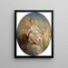 L'estate di Ceres - Jean-Antoine Watteau — quadro incorniciato alla parete