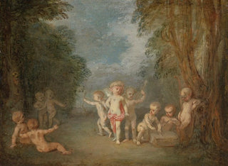 Il regno di Cupido - Jean-Antoine Watteau — vista dell’opera