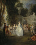 Feste Veneziane - Jean-Antoine Watteau — vista dell’opera