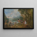 L'Embarquement pour Cythère - Jean-Antoine Watteau — quadro incorniciato alla parete