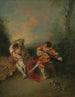 La Surprise - Jean-Antoine Watteau — vista dell’opera
