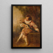 Le Donneur de sérénades - Jean-Antoine Watteau — quadro incorniciato alla parete