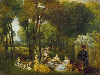 Les Champs-Élysées - Jean-Antoine Watteau — vista dell’opera