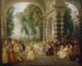 I Piaceri del ballo - Jean-Antoine Watteau — vista dell’opera