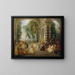 I Piaceri del ballo - Jean-Antoine Watteau — quadro incorniciato alla parete