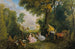Rendez-vous de Chasse - Jean-Antoine Watteau — vista dell’opera