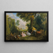 Rendez-vous de Chasse - Jean-Antoine Watteau — quadro incorniciato alla parete