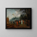 L'Embarquement pour Cythère - Jean-Antoine Watteau — quadro incorniciato alla parete