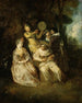 La serenata italiana - Jean-Antoine Watteau — vista dell’opera