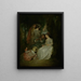 L'accord parfait - Jean-Antoine Watteau — quadro incorniciato alla parete