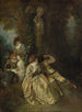 Vuoi trionfare delle Belle - Jean-Antoine Watteau — vista dell’opera