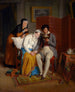 Lettura ai convalescenti - Jean-Augustin Franquelin — vista dell’opera