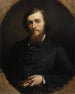 Ritratto del conte Alfred de Liesville 1820-1885 conservatore aggiunto del museo Carnavalet e donatore della collezione rivoluzionaria - Jean-Baptiste Ange Tissier — vista dell’opera