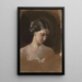Portrait d'une femme - Jean-Baptiste Antoine Émile Branger — quadro incorniciato alla parete