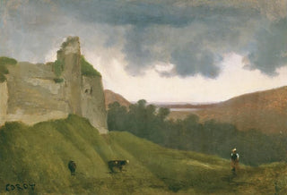 JeanBaptisteCamille Corot - Arques Ruines Du Chateau.webp