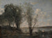 Il barcaiolo tra le canne - Jean-Baptiste-Camille Corot — vista dell’opera