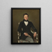 Camille Sennegon, nipote dell'artista - Jean-Baptiste-Camille Corot — quadro incorniciato alla parete
