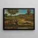 Paesaggio italiano - Jean-Baptiste-Camille Corot — quadro incorniciato alla parete
