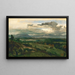Civita Castellana - Jean-Baptiste-Camille Corot — quadro incorniciato alla parete