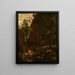 Diane al bagno - Jean-Baptiste-Camille Corot — quadro incorniciato alla parete