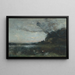 Effet du soir - Jean-Baptiste-Camille Corot — quadro incorniciato alla parete