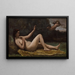 Evocazione dell'amore - Jean-Baptiste-Camille Corot — quadro incorniciato alla parete