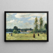 Faneuses Ville-d'Avray - Jean-Baptiste-Camille Corot — quadro incorniciato alla parete