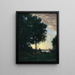 Fauni e ninfe danzanti - Jean-Baptiste-Camille Corot — quadro incorniciato alla parete
