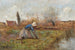 contadino in ginocchio che raccoglie soffioni - Jean-Baptiste-Camille Corot — vista dell’opera