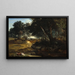 Foresta di Fontainebleau - Jean-Baptiste-Camille Corot — quadro incorniciato alla parete