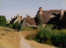 Case nei dintorni di Orléans - Jean-Baptiste-Camille Corot — vista dell’opera