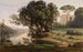 Paesaggio italiano, sito d'Italia, sole nascente - Jean-Baptiste-Camille Corot — vista dell’opera