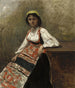 Donna italiana La Morieri - Jean-Baptiste-Camille Corot — vista dell’opera