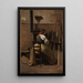 L'Atelier de Corot - Jean-Baptiste-Camille Corot — quadro incorniciato alla parete