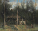 La Chaumière aux sureaux, Normandia - Jean-Baptiste-Camille Corot — vista dell’opera