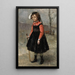 La Petite Pie - Jean-Baptiste-Camille Corot — quadro incorniciato alla parete