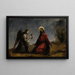 Il Cristo nel Giardino degli Ulivi - Jean-Baptiste-Camille Corot — quadro incorniciato alla parete