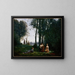 Le Concert champêtre - Jean-Baptiste-Camille Corot — quadro incorniciato alla parete