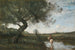 Il Ruscello al Cavallo Bianco - Jean-Baptiste-Camille Corot — vista dell’opera