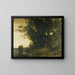 Paesaggio di Macbeth - Jean-Baptiste-Camille Corot — quadro incorniciato alla parete