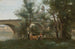 Mantes I Bordi della Senna ai piedi del ponte - Jean-Baptiste-Camille Corot — vista dell’opera