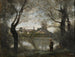 Mantes al crepuscolo - Jean-Baptiste-Camille Corot — vista dell’opera