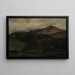 Mont Cavo - Jean-Baptiste-Camille Corot — quadro incorniciato alla parete