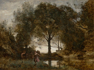 Ninfe e fauni - Jean-Baptiste-Camille Corot — vista dell’opera
