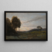 Personaggio in un paesaggio - Jean-Baptiste-Camille Corot — quadro incorniciato alla parete