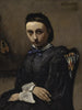 Ritratto di una giovane donna - Jean-Baptiste-Camille Corot — vista dell’opera