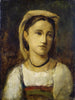 Ritratto di una giovane ragazza italiana - Jean-Baptiste-Camille Corot — vista dell’opera