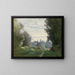 Rayons del mattino - Jean-Baptiste-Camille Corot — quadro incorniciato alla parete