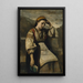 Rêverie - Jean-Baptiste-Camille Corot — quadro incorniciato alla parete